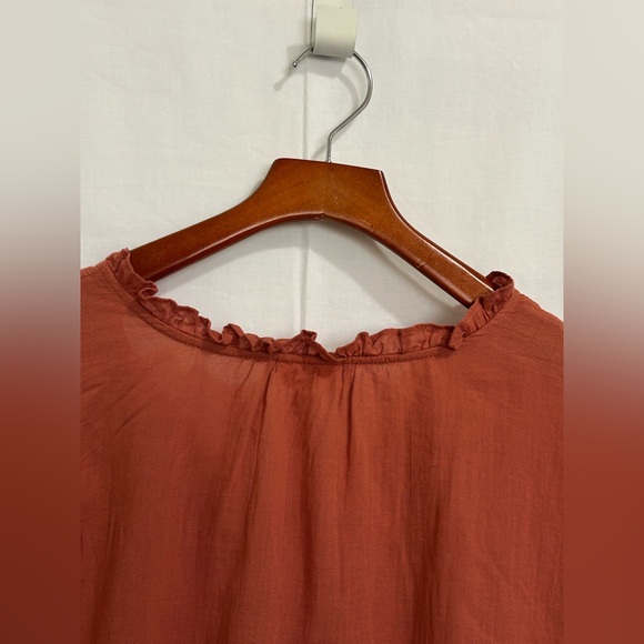 A.N.A - Women\'s Terracotta Blouse